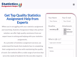 Statisticsassignmenthelper