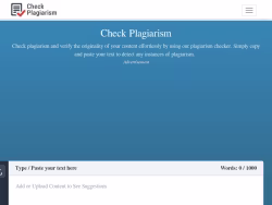 Check-plagiarism