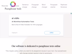Paraphrasetools