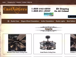 Antler-chandelier