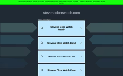 Stevensclosewatch