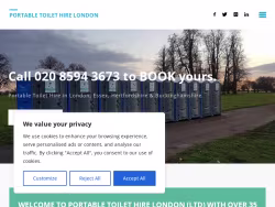 Portabletoilethirelondon