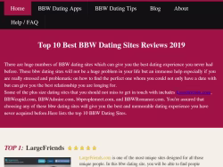 Bbwdatingsites