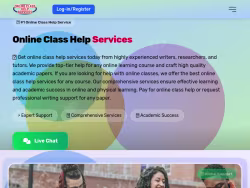 Onlineclasshelpservices