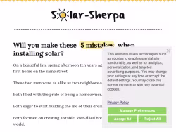 Solar-sherpa