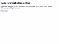 Tradersfxmarketpro