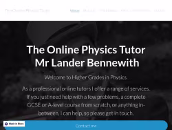 Theonlinephysicstutor