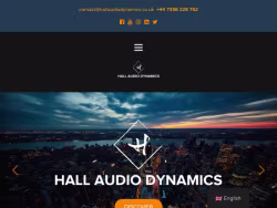 Hallaudiodynamics