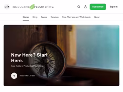 Productiveflourishing