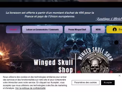 Winged-skull