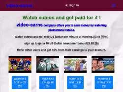 Video-earns