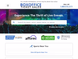 Boxofficeticketsales
