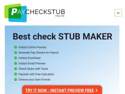 Paycheckstubonline
