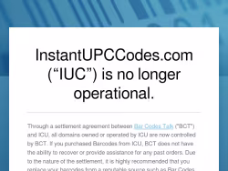 Instantupccodes