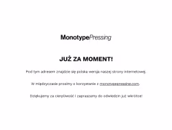 Monotypepressing
