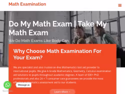 Mathexamination