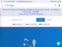 Whitewebserver