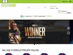 Fodboldonlineshop