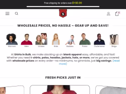 Shirtsinbulk