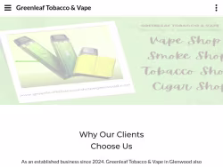 Greenleaftobaccoandvapeglenwood