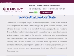 Chemistryassignmenthelp