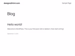 Designs2html