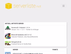 Serverliste