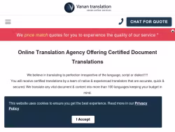 Vanantranslation