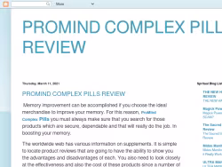 Promindcomplexpillsreviews