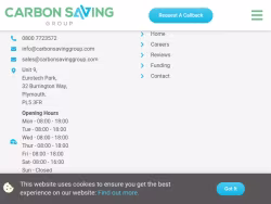 Carbonsavinggroup