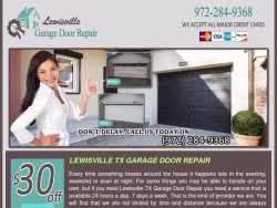 Lewisville-garagedoorrepair