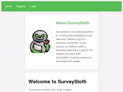 Surveysloth