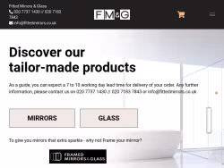 Fittedmirrorsandglass