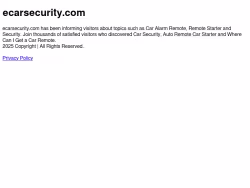 Ecarsecurity