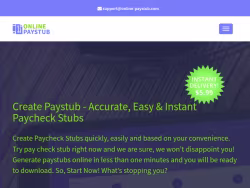 Online-paystub