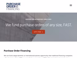 Purchaseorderfinancing