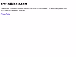 Craftedkibble