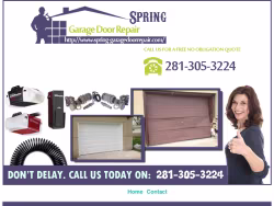 Spring-garagedoorrepair