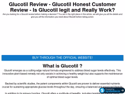 Glucotilreview