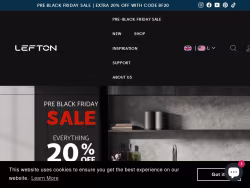 Leftonhome