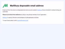 Mailslurp