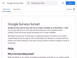 Surveys