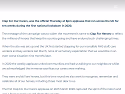 Clapforourcarers