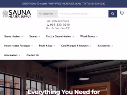 Saunaheatersupply