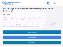 Bookingreservationforvisa