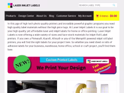 Laserinkjetlabels