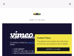 Rare-tv-on-dvd