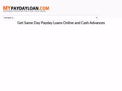Mypaydayloan