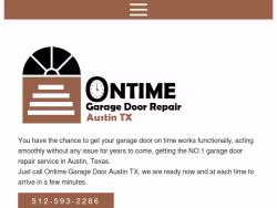 Ontimegaragedooraustin