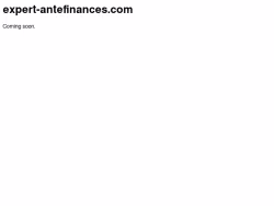 Expert-antefinances